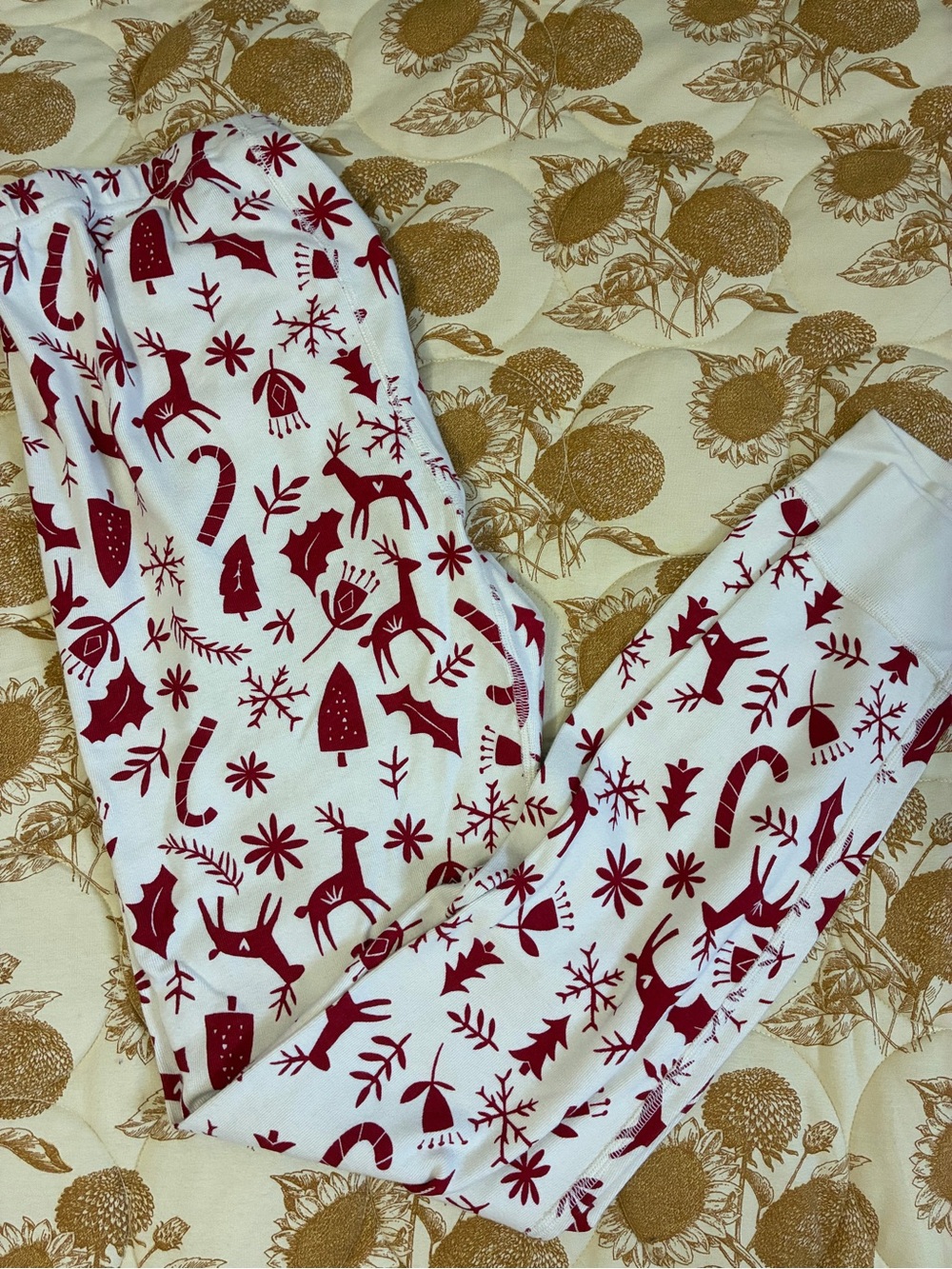 Hanna Andersson Christmas jogger pjs